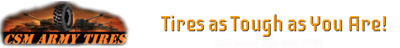 CSM Army Tires logo