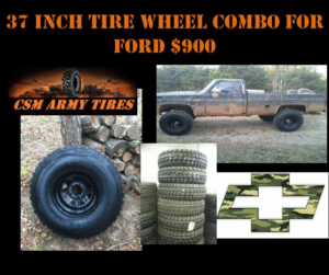 chevy goodyear oz wheel and tire combo