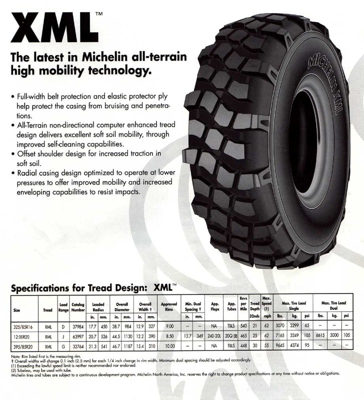 MICHELIN 395/85R20 XML​ » 46.8in. Tall 15.3in. Wide » 3 Styles Available. Call today and have this shipped directly to your door.