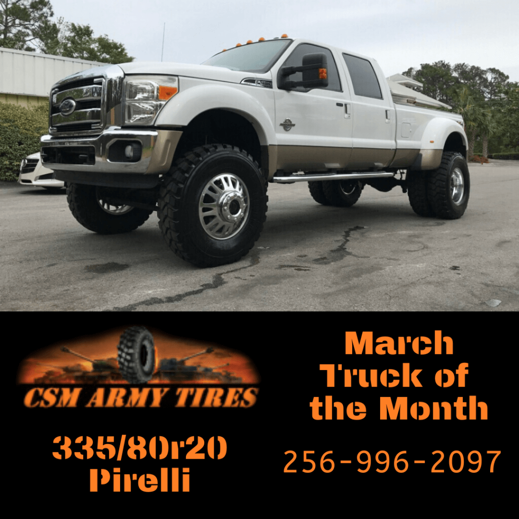 truck of the month march 2020