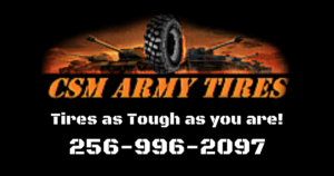 CSM Army Tires Logo