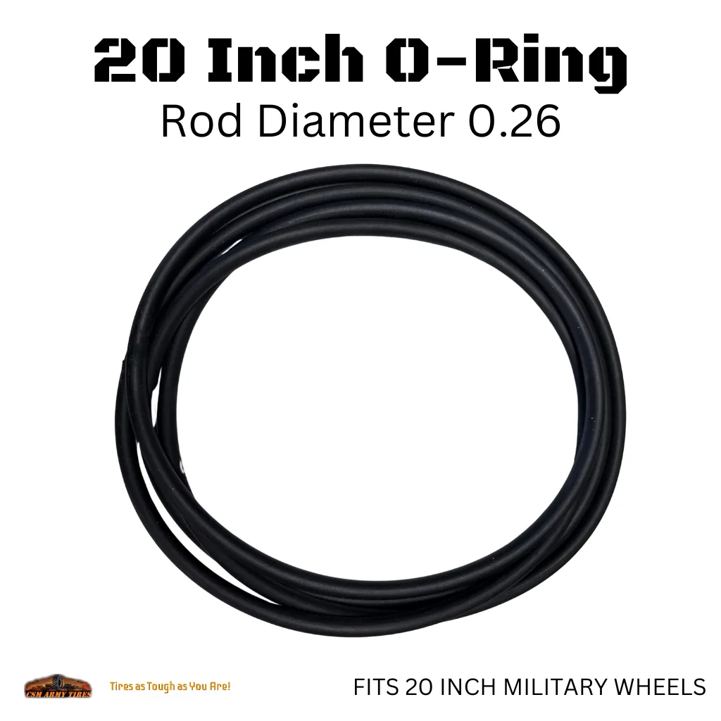 20 Inch O-Ring – Rod Diameter 0.26