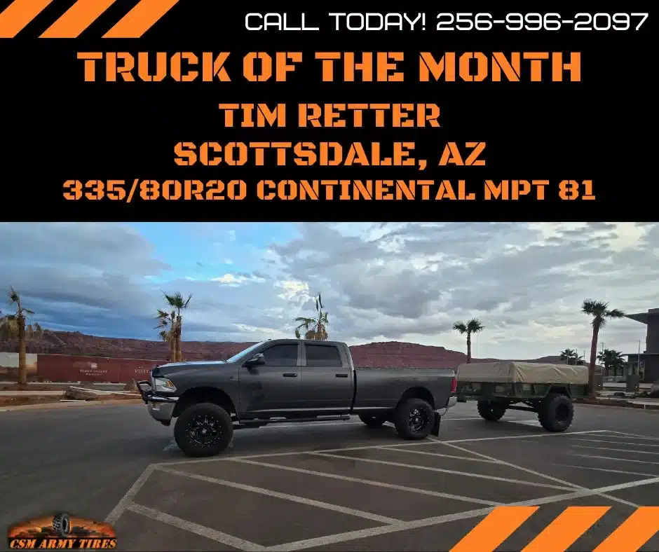 october 2025 truck of the month